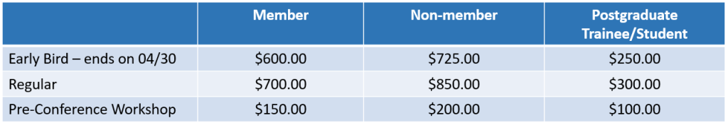 Conference Rates