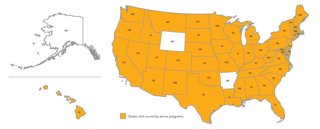 Primary Care Programs Map 07.19.23